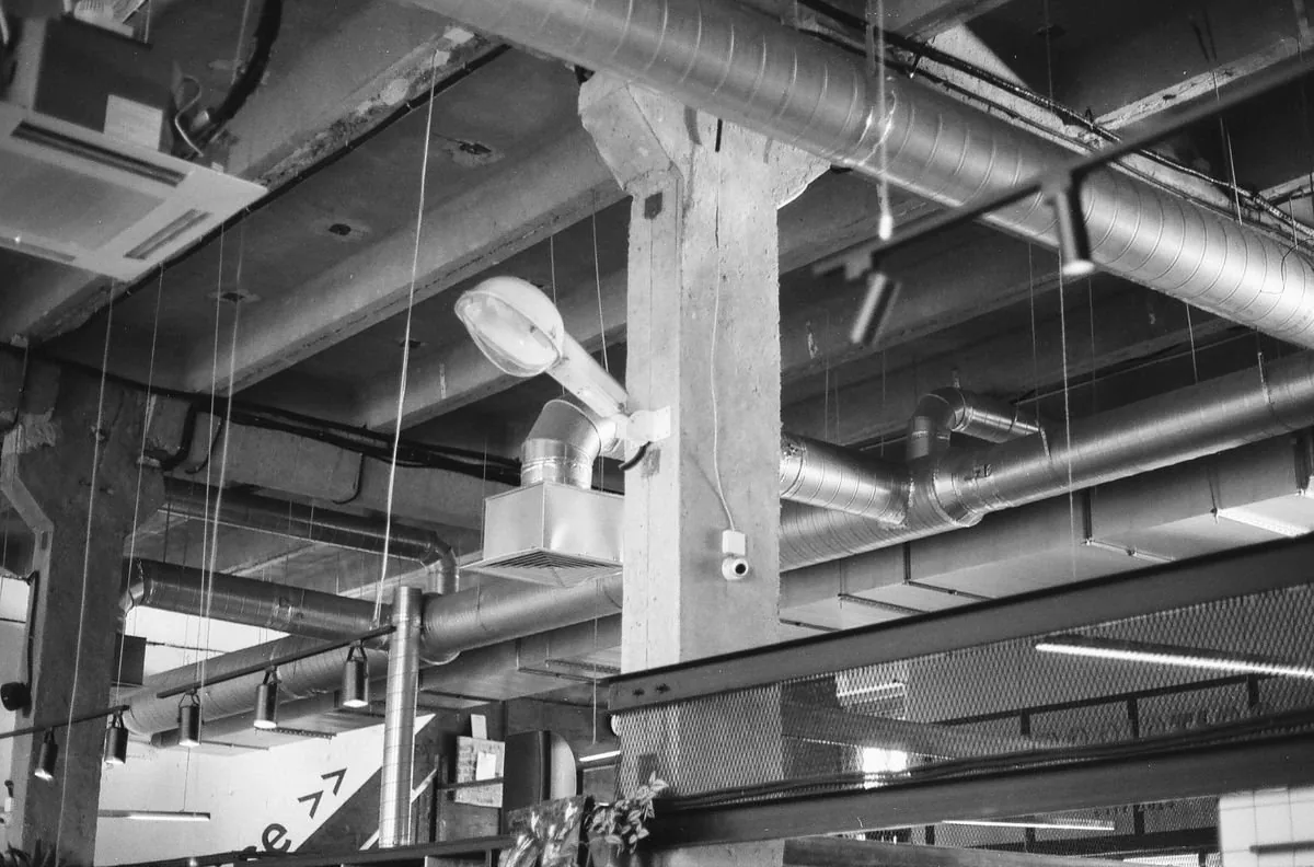Ventilation system ductwork and air handling units